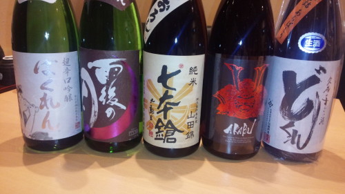 和食と日本酒の相性はバッチリですね