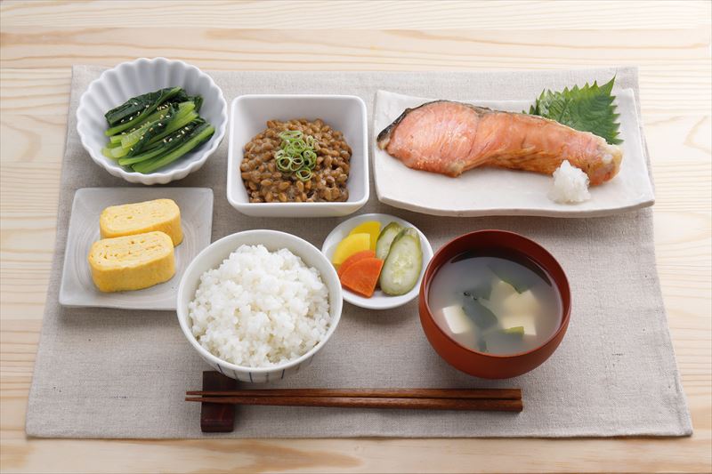 和食での料理の置き方について